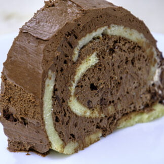 עוגת רולדה עם קרם בטעם קקאו, 0.45 ק"ג, כשר למהדרין